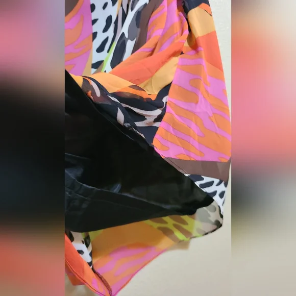 Trina Turk Multicolor Animal Print Dress - Picture 4 of 8